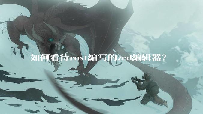 如何看待rust编写的zed编辑器？