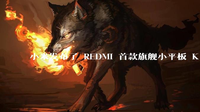 小米发布了 REDMI 首款旗舰小平板 K Pad，仅 8.8 英寸，小巧便携，如何评价这一设计？