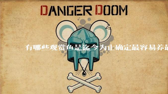 有哪些观赏鱼是迄今为止确定最容易养最不容易死的？